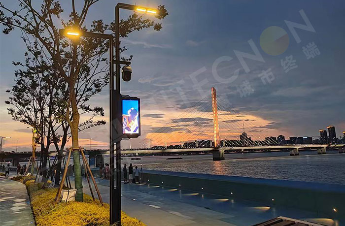 LED燈桿屏助力政務(wù)服務(wù)面對面，實(shí)現(xiàn)政策宣傳零距離