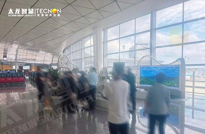 長春龍嘉機(jī)場 LED 項(xiàng)目：點(diǎn)亮空港宣傳新視野