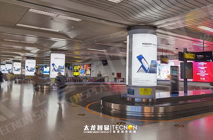 杭州蕭山機(jī)場(chǎng) LED 屏幕項(xiàng)目：智顯未來，點(diǎn)亮空中門戶